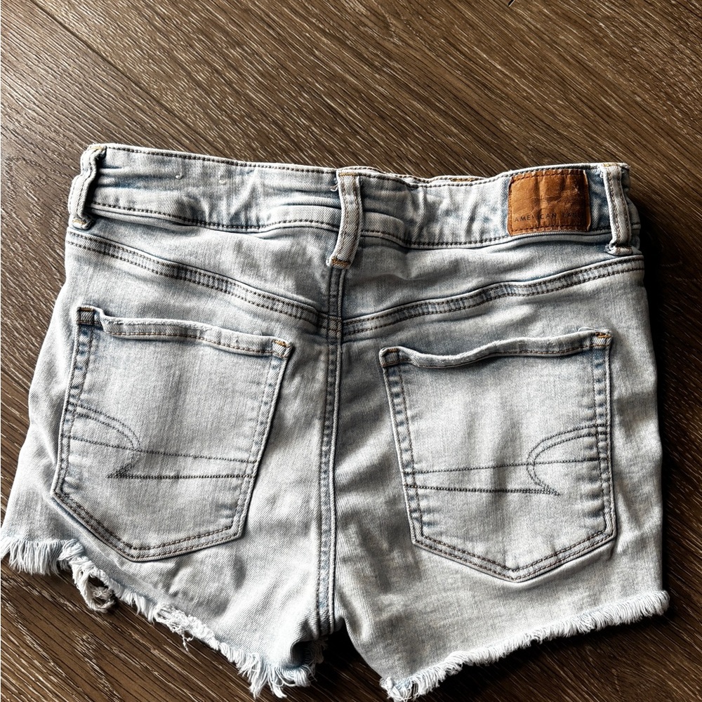 American Eagle Outfitters Light Wash Jean Shorts